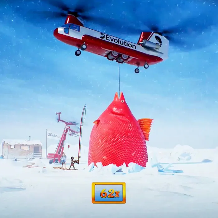 Round Bonus di Ice Fishing